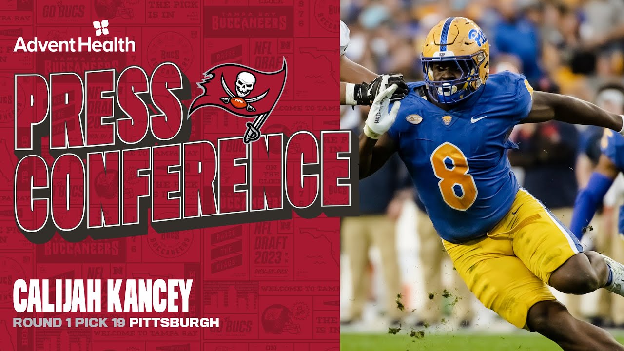 Calijah Kancey On Being Drafted By The Buccaneers | Press Conference