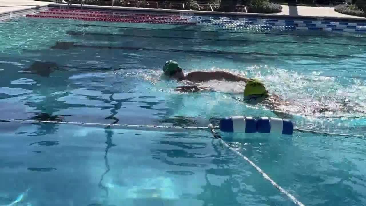 Cancer Survivor Mom And Son Plan To Swim To Raise Money For Cancer Research