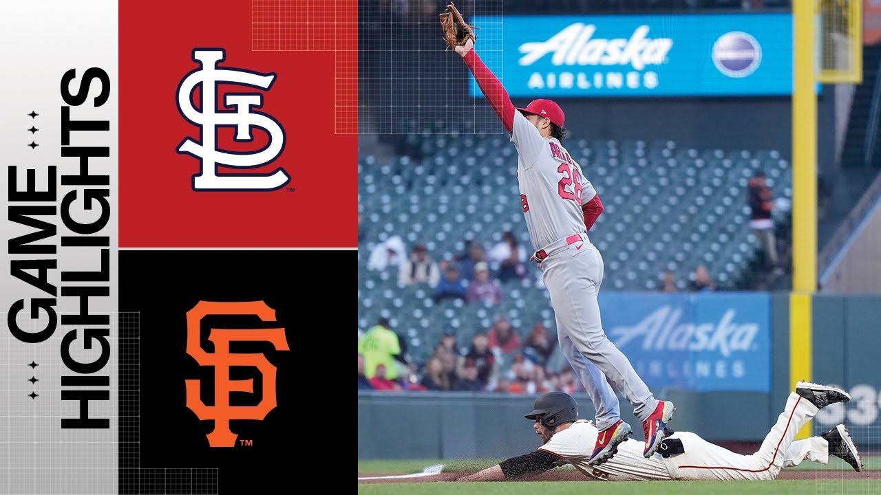 Cardinals Vs. Giants Game Highlights (4/26/23) | Mlb Highlights