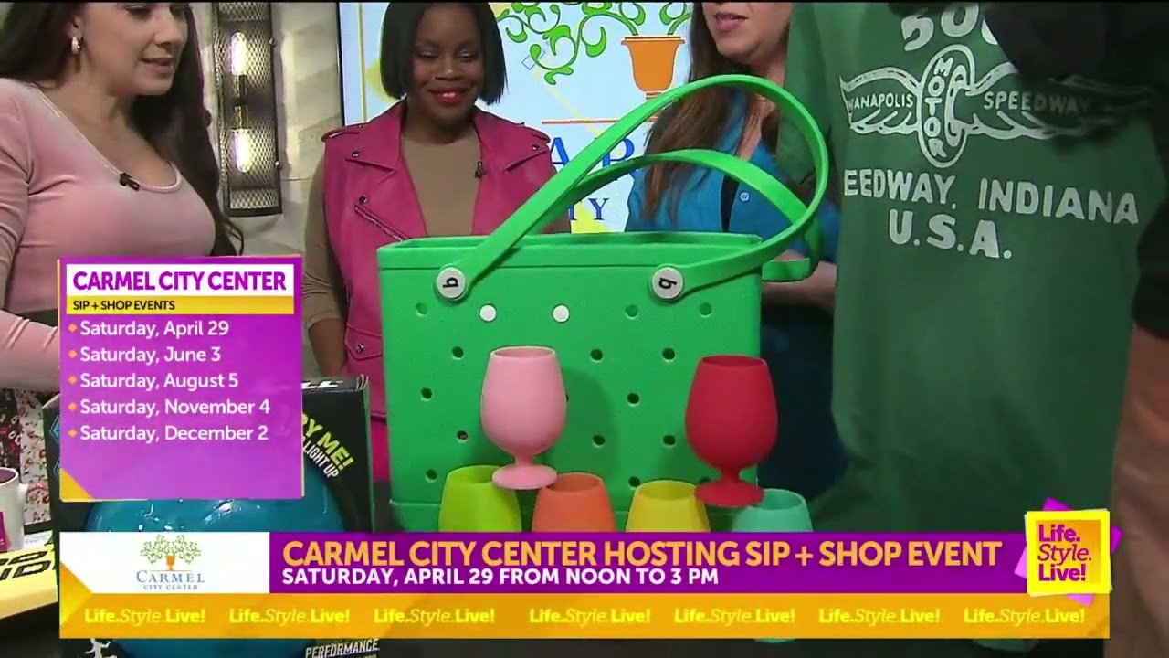 Carmel City Center Hosting Sip & Shop Event