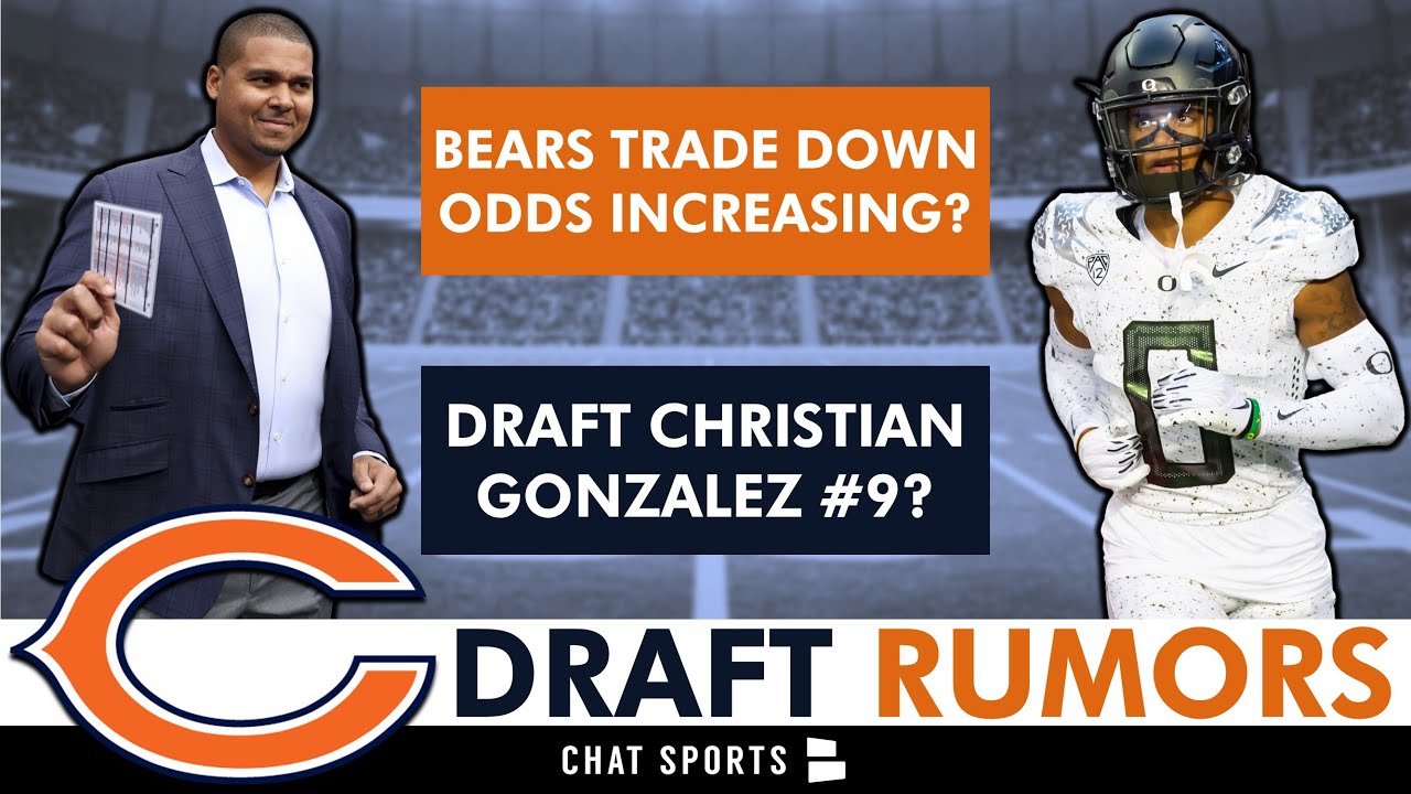 Chicago Bears Trading Down If Qb Is Available With #9 Pick In Nfl Draft Or Take Christian Gonzalez?