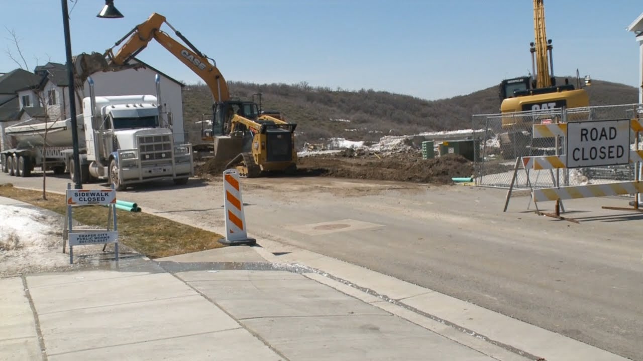 City Completes Demolition Of Draper Home After Collapsing, Continues Assessing Others | Utah News