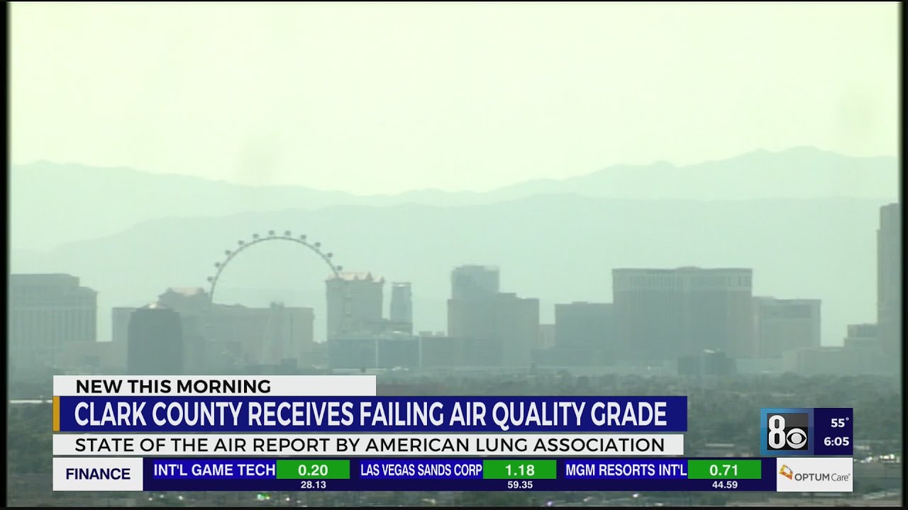 Clark County Receives Failing Air Quality Grade