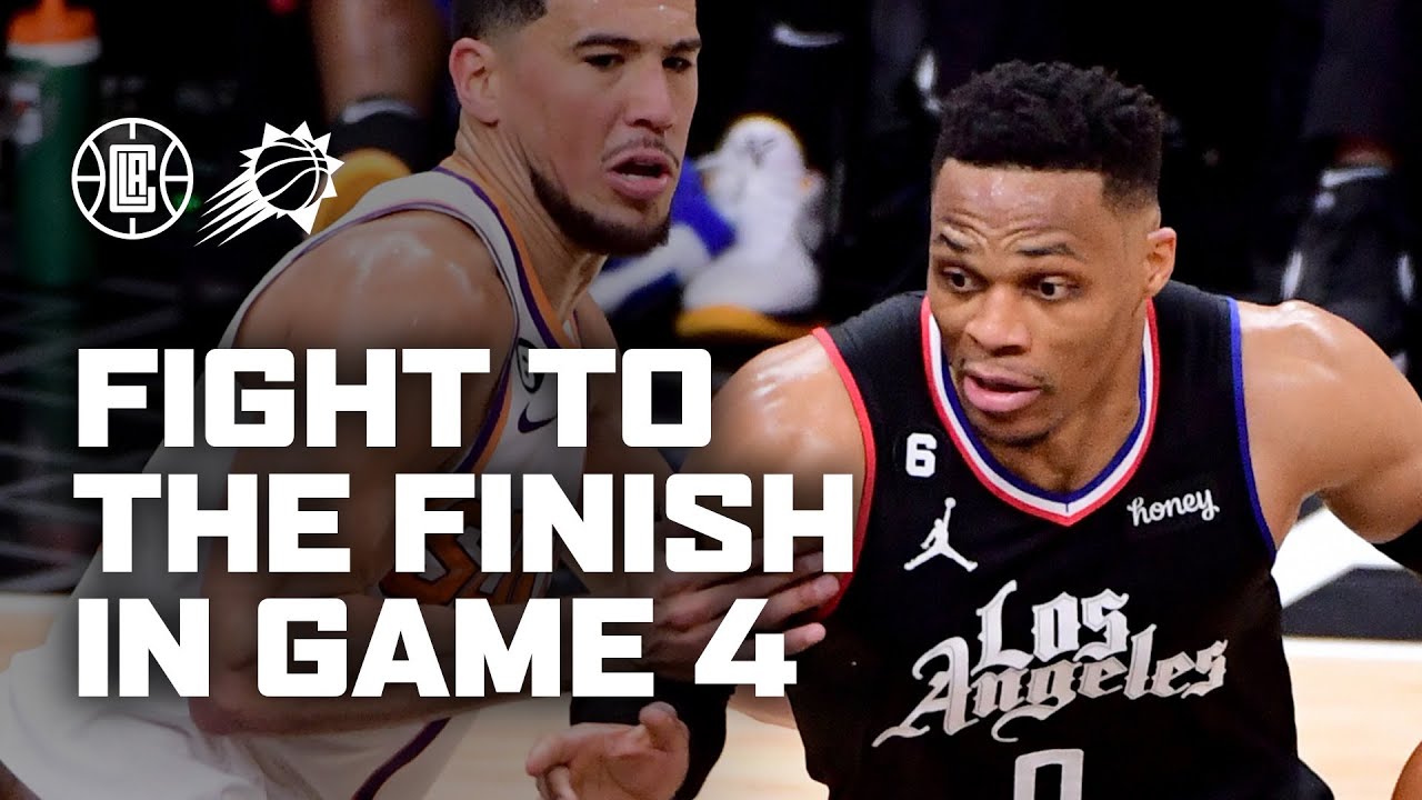 Clippers Fight To The Finish In Game 4 Vs Suns. | La Clippers