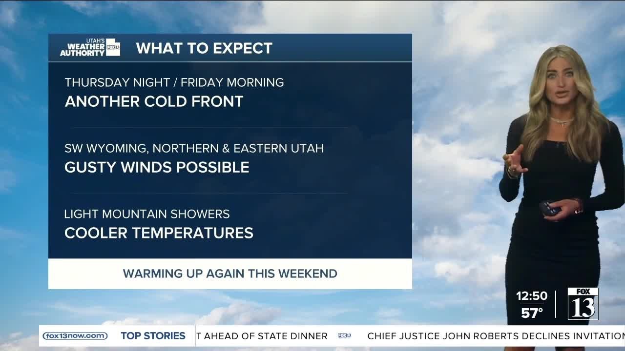 Cold Front, Then Big Warm Up – Wednesday, April 26 | Utah News