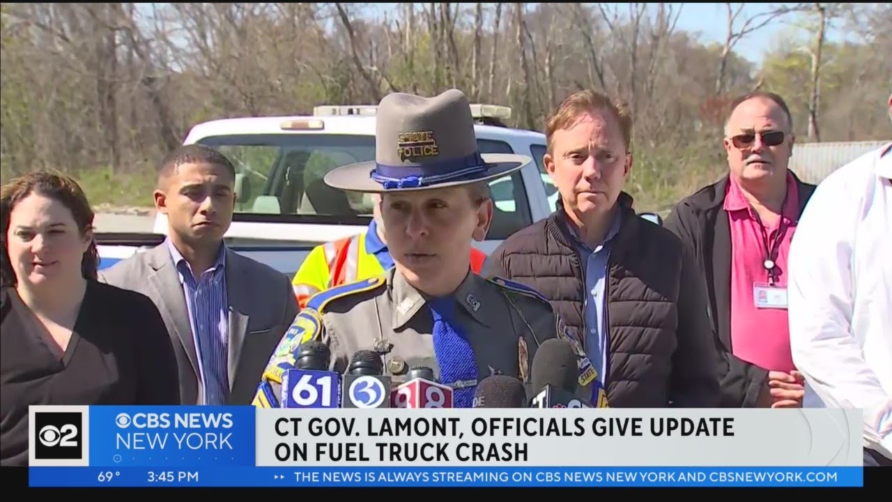 Connecticut Officials Give Update On I 95 Fuel Truck Crash