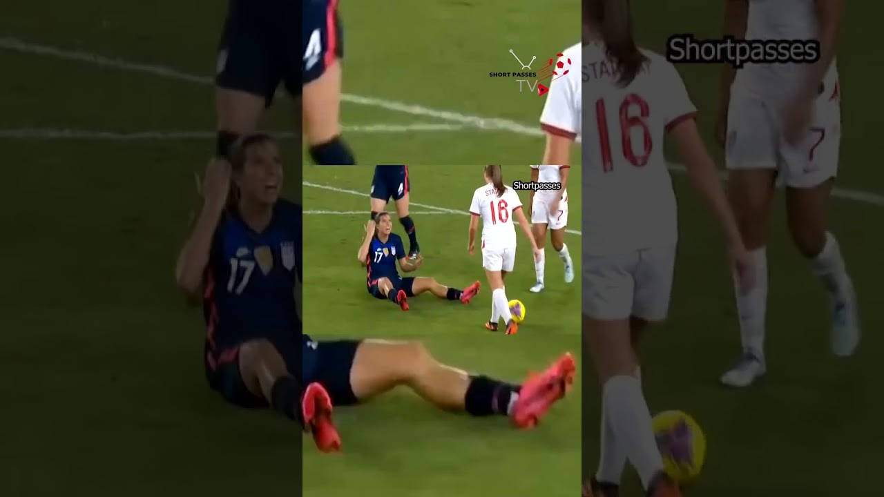 Crazy Moments In Women’s Football #2 #shorts #funny