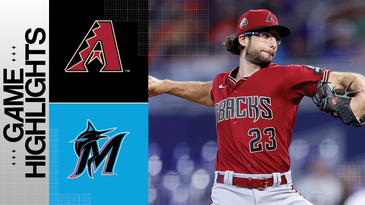 D Backs Vs. Marlins Game Highlights (4/16/23) | Mlb Highlights