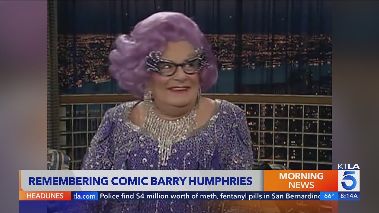 Dame Edna Creator Barry Humphries Dies At 89