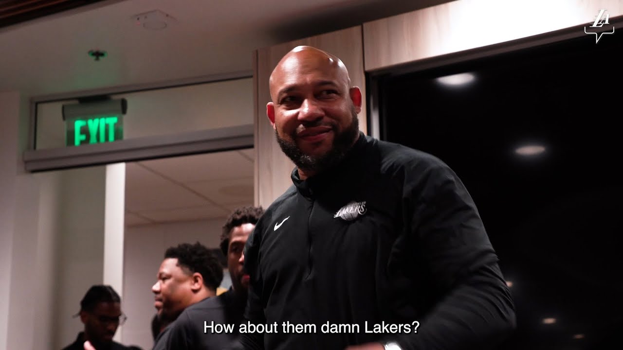 Darvin Ham’s Postgame Speech After Lakers Advance To 2nd Round | 2023 Nba Playoffs