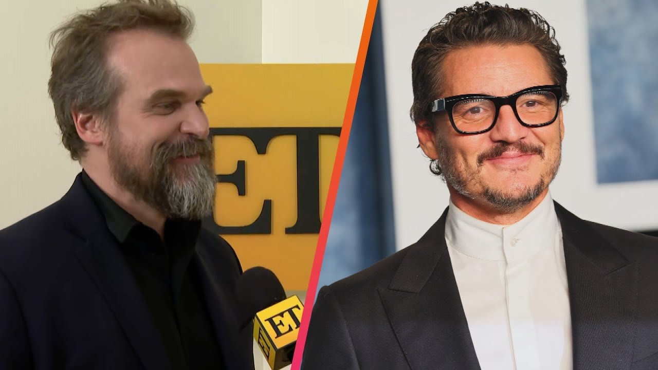 David Harbour Reacts To Being Part Of Daddy Verse With Pedro Pascal! (exclusive)