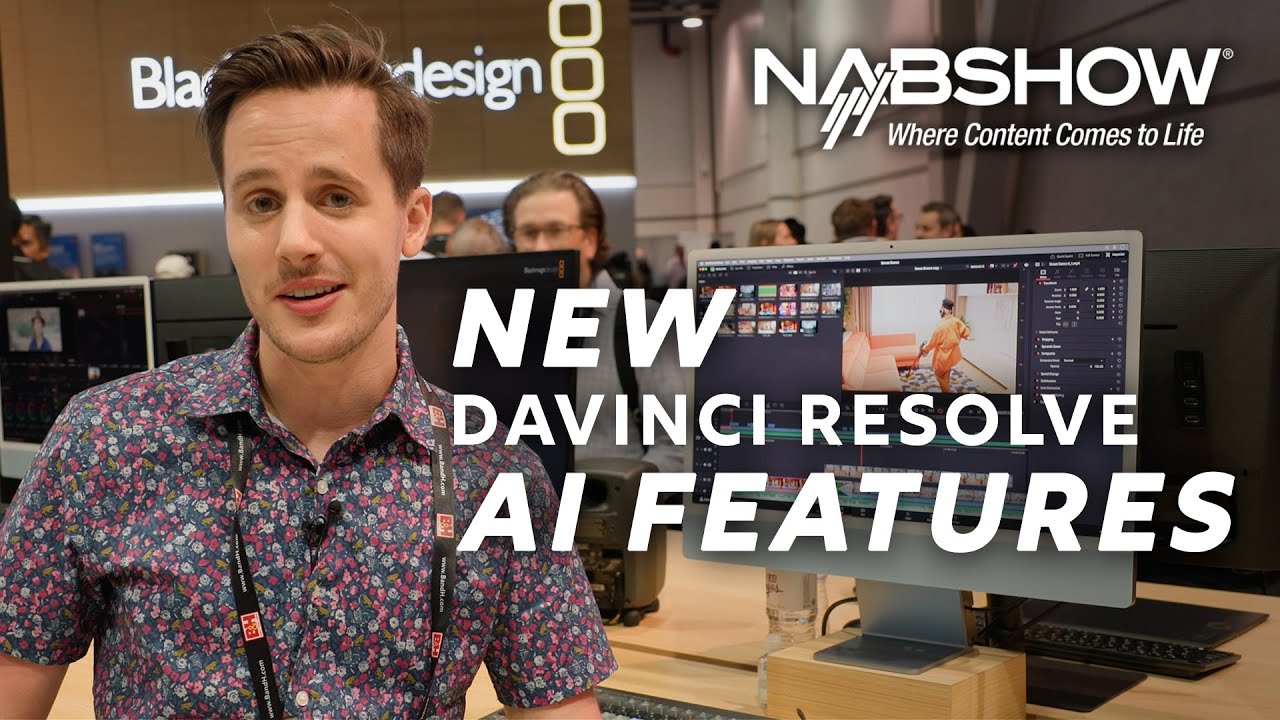 Davinci Resolve Ai Features & More From Blackmagic Design At #nabshow 2023