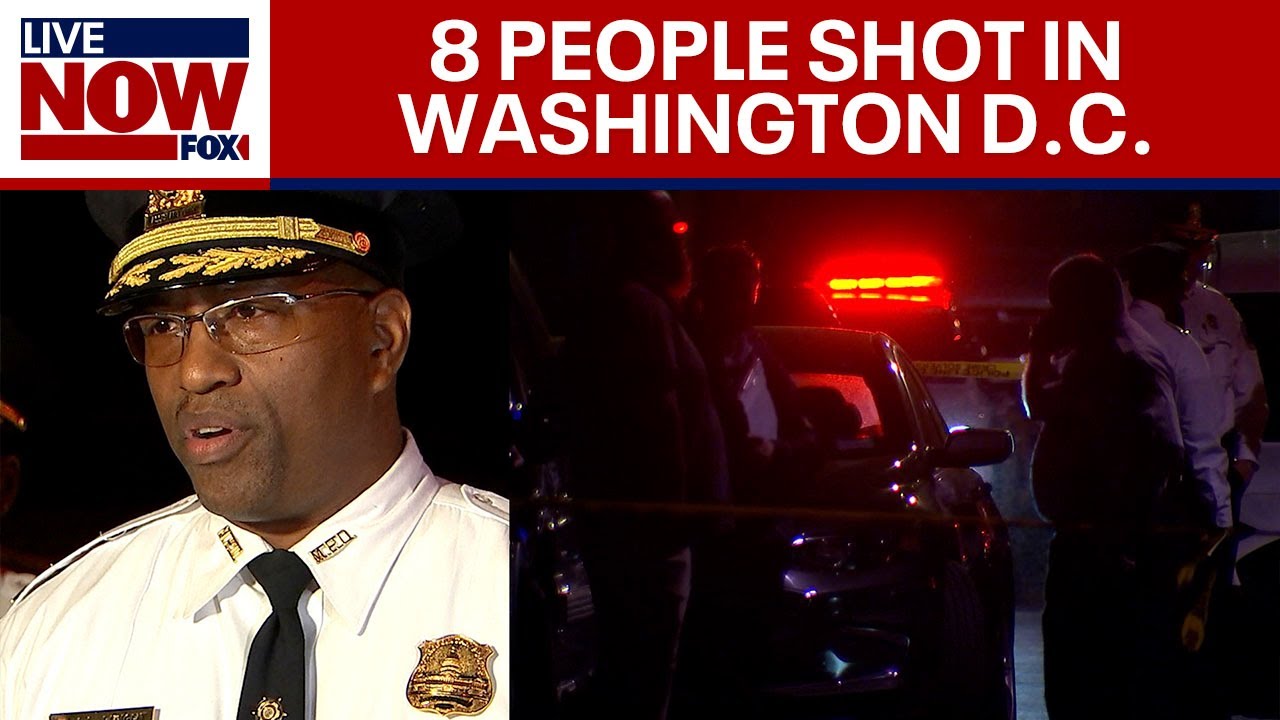 Dc Mass Shooting: 7 Men, 12 Year Old Girl Wounded | Livenow From Fox