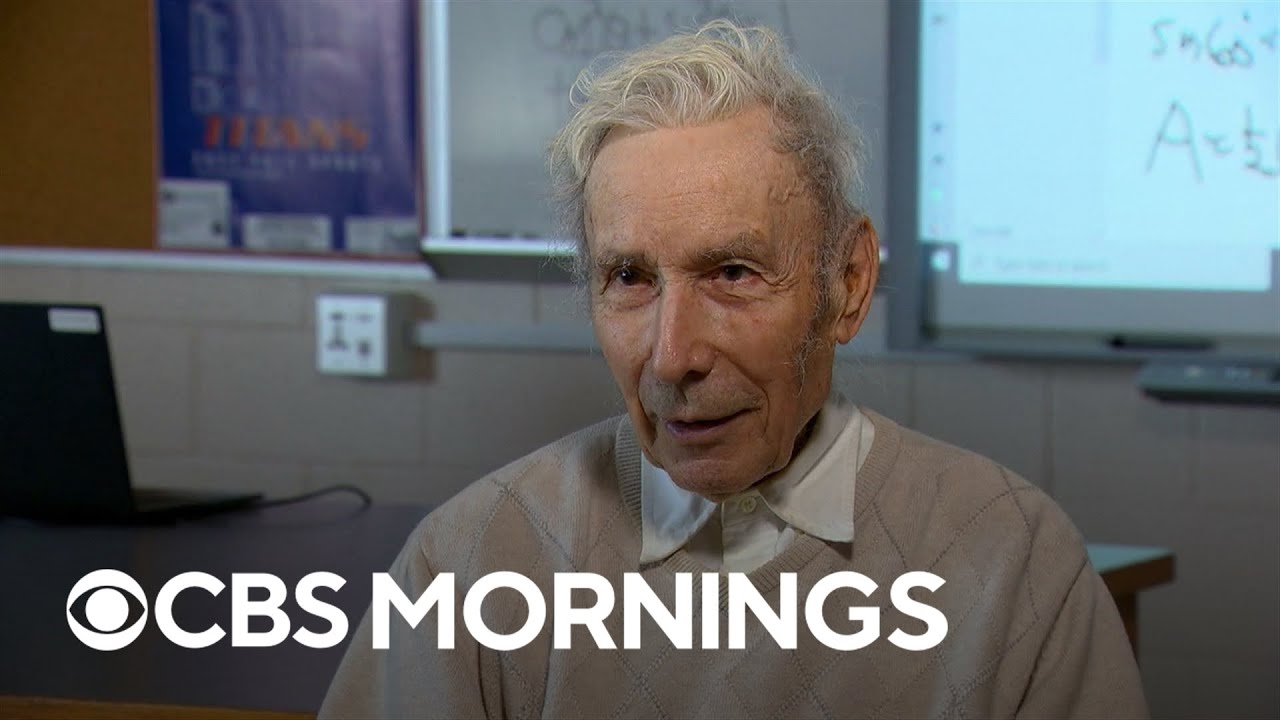 Decades Add Up For A Virginia Math Teacher In His 90s Still On The Job At The Same High School