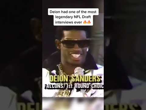 Deion Sanders Nfl Draft Interview Was Legendary 🤣 #shorts