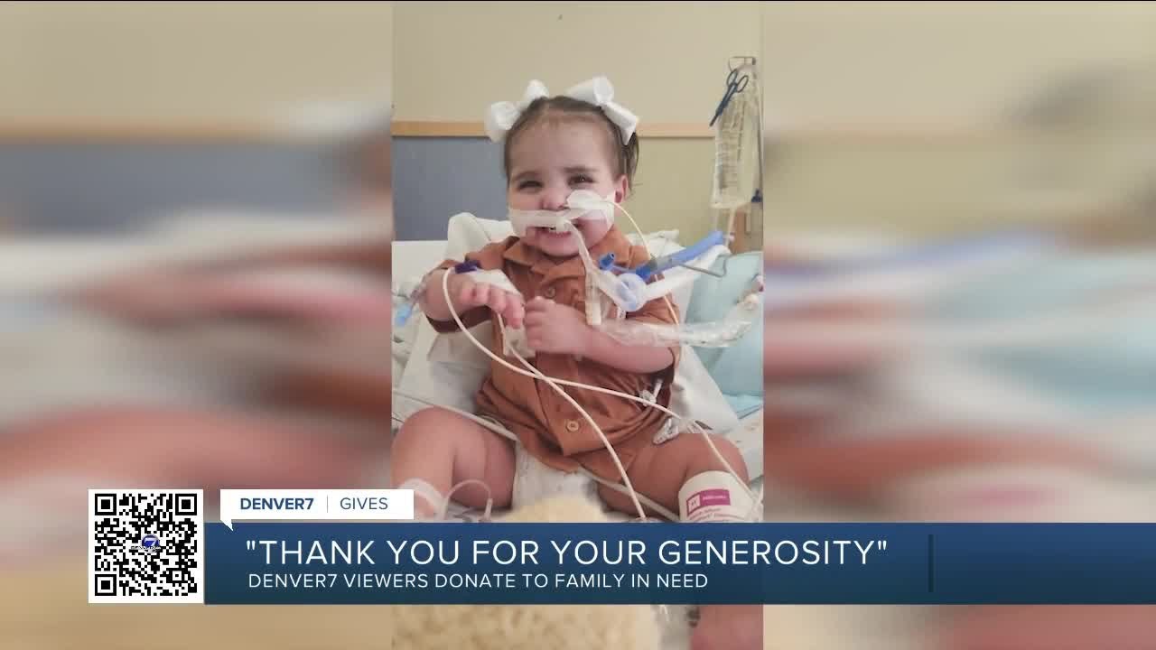 Denver7 Gives Viewers Raise $8,000 For Mother Who Came To Colorado For Daughter’s Medical Care