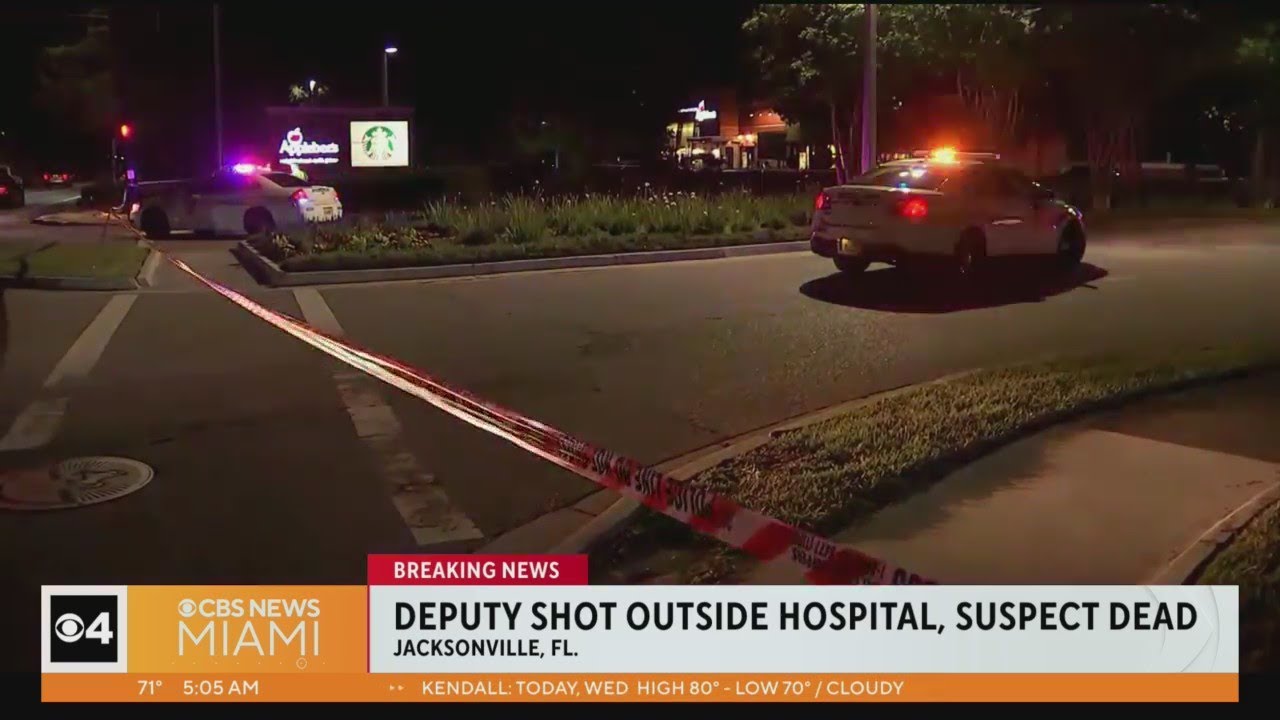 Deputy Shot Outside Jacksonville Hospital