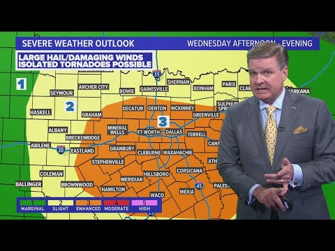 Dfw Weather: What To Expect With Wednesday’s Severe Storm Chances