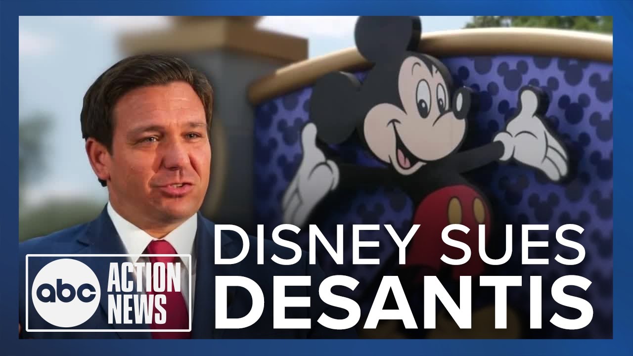 Disney Sues Florida Gov. Ron Desantis