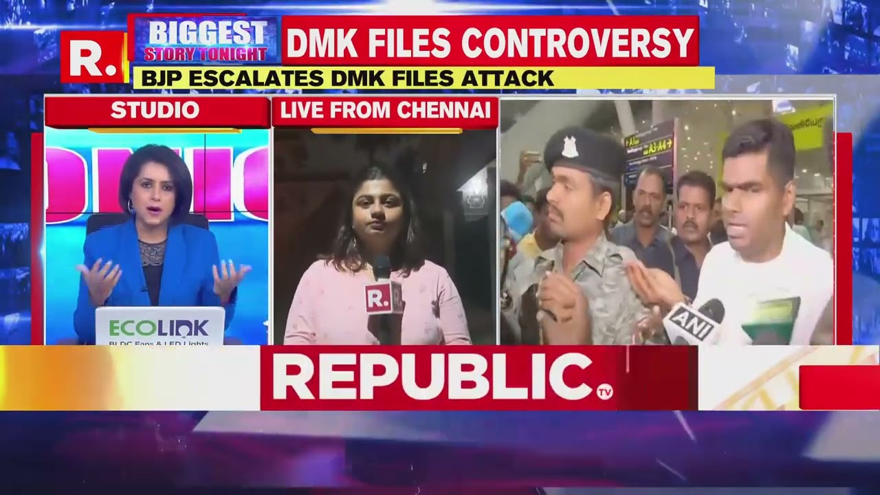 ‘dmk Files’ Face Off Rages On: Bjp’s Annamalai Demands Cbi Probe Into Audio Tape