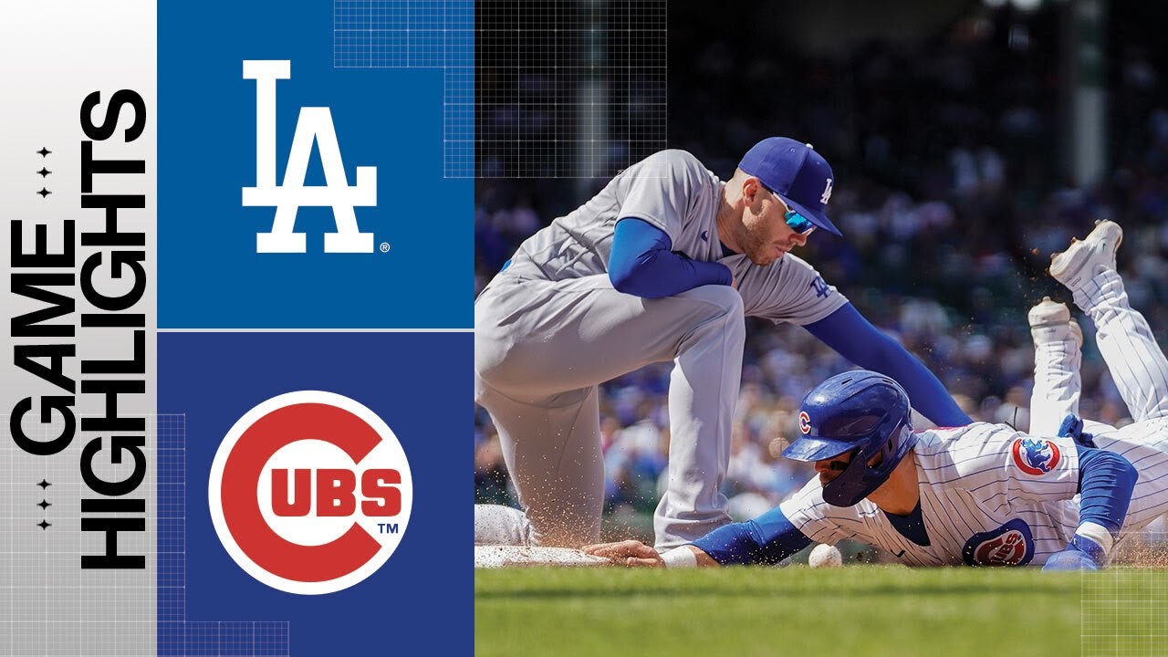 Dodgers Vs. Cubs Game Highlights (4/21/23) | Mlb Highlights