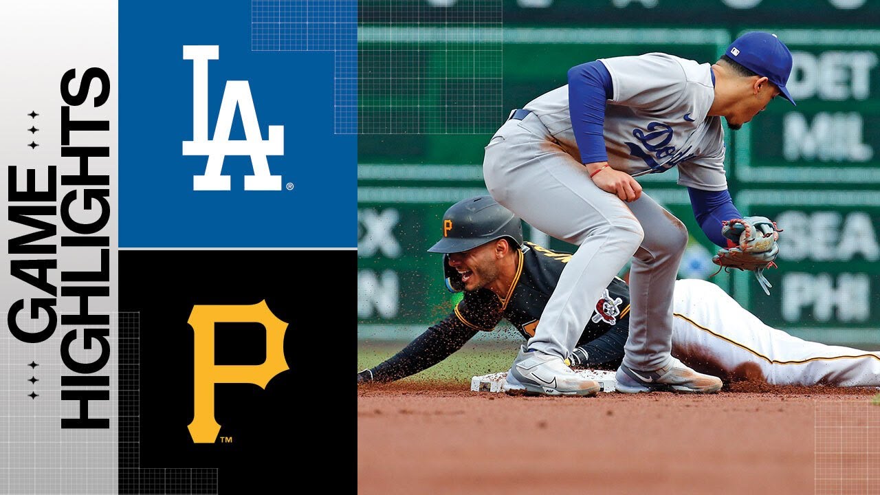 Dodgers Vs. Pirates Game Highlights (4/25/23) | Mlb Highlights