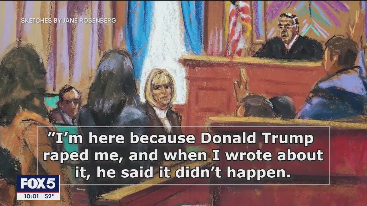 “donald Trump Raped Me,” Writer Testifies