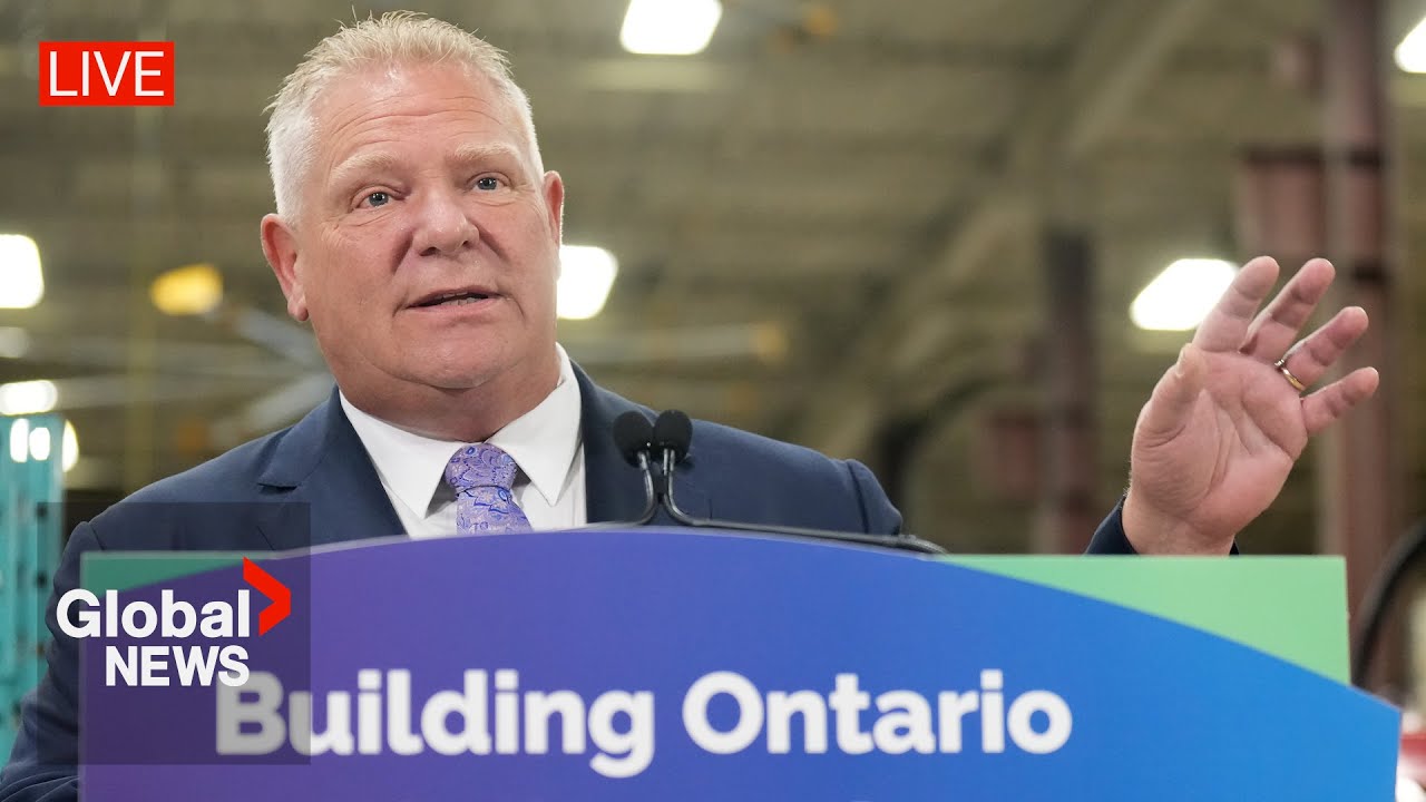 Doug Ford Makes Announcement After Hinting At Moving Science Centre To Ontario Place | Live