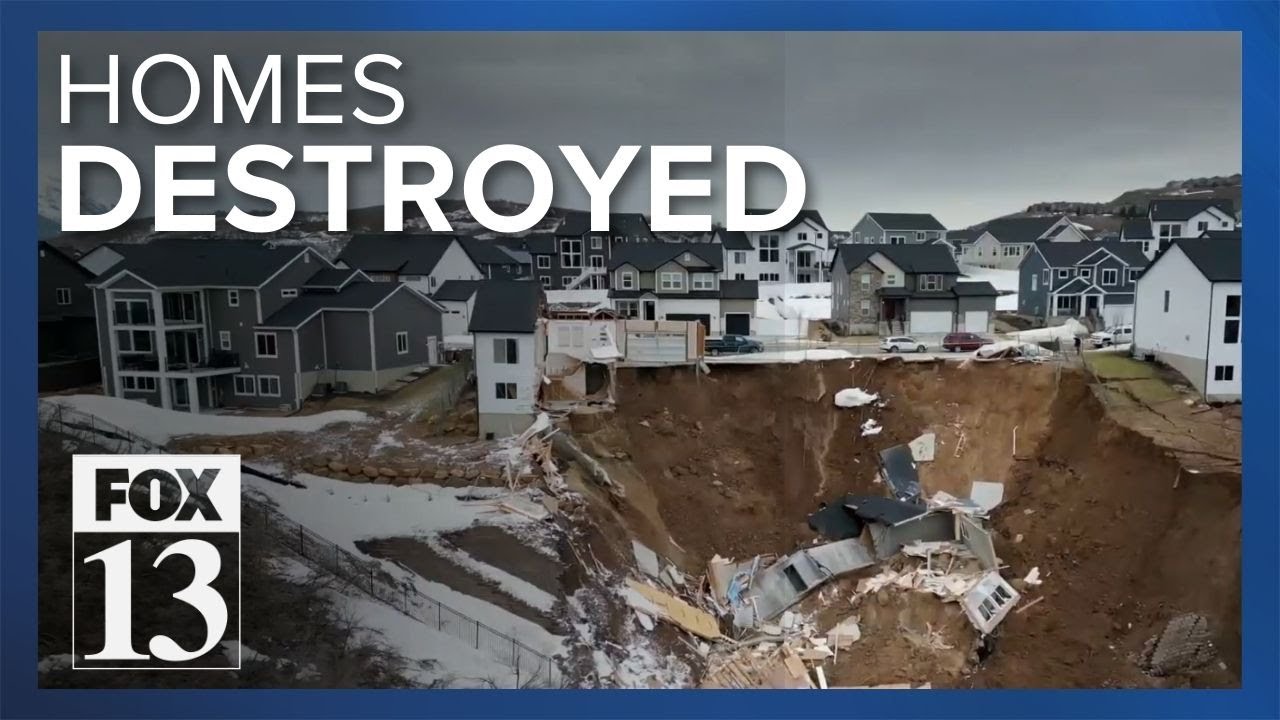 Draper Family Devastated After Home Destroyed In Landslide | Utah News