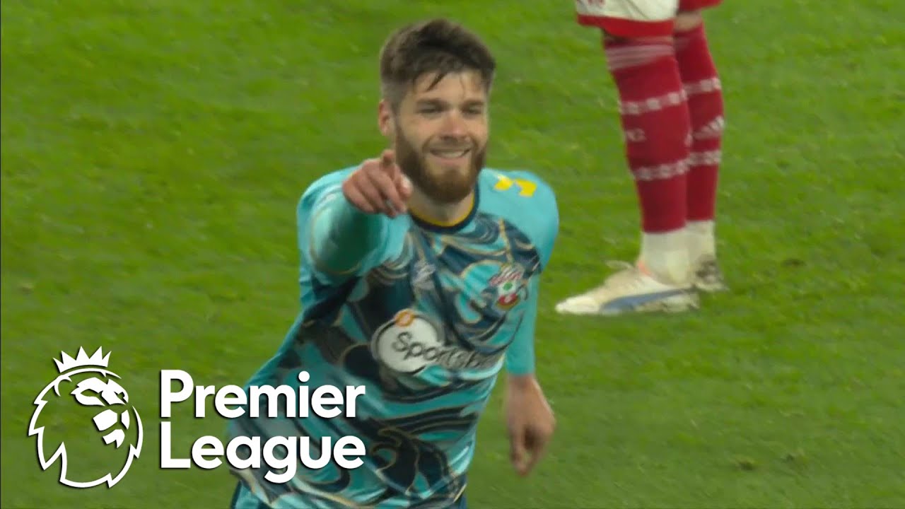 Duje Caleta Car Reclaims Two Goal Southampton Lead Over Arsenal | Premier League | Nbc Sports