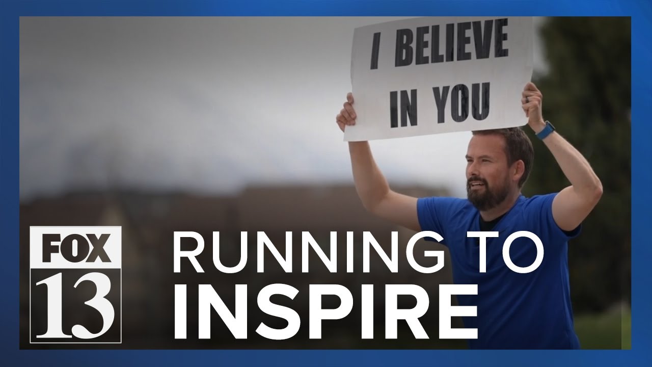 Eagle Mountain Runner Uses Sign To Inspire Others | Utah News