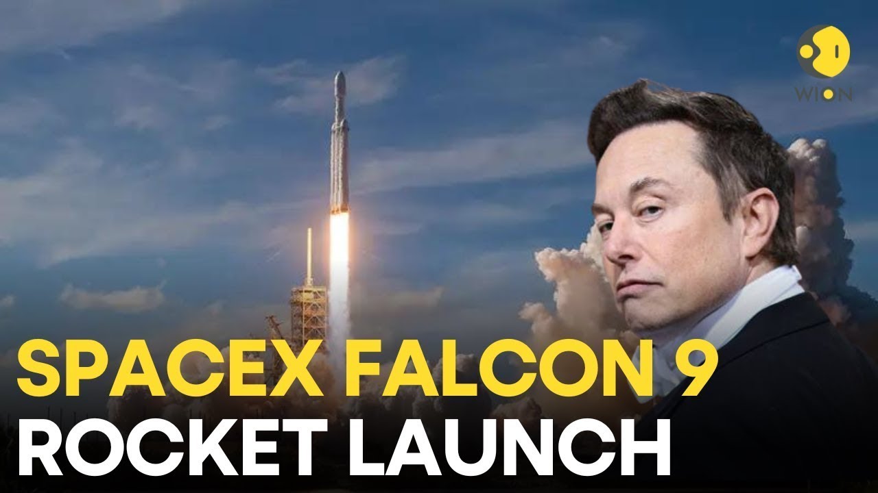 Elon Musk’s Spacex Falcon 9 Rocket Launches Batch Of Starlink Satellites | Wion Live | Spacex News