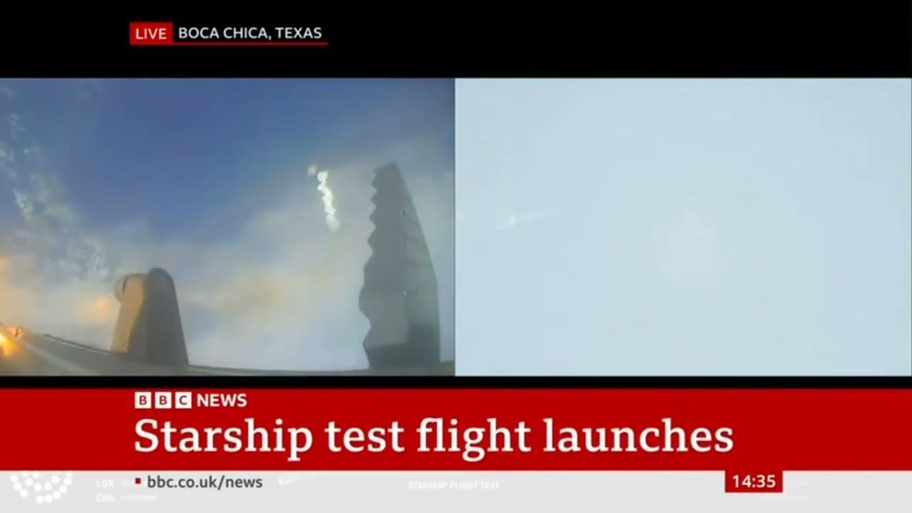 Elon Musk’s Spacex Starship Rocket Explodes After Launch  – Bbc News￼14.1m Views | Spacex News