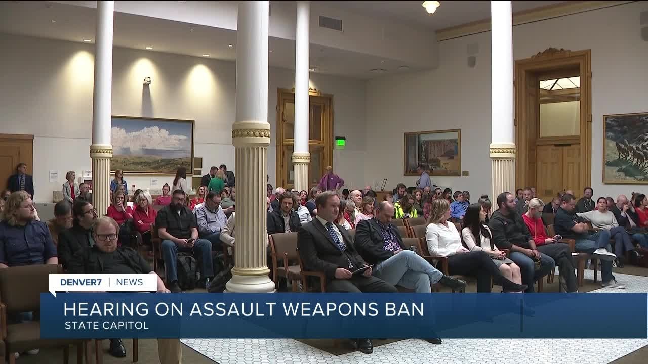 Emotional Testimony Over Proposed Assault Weapons Ban Underway