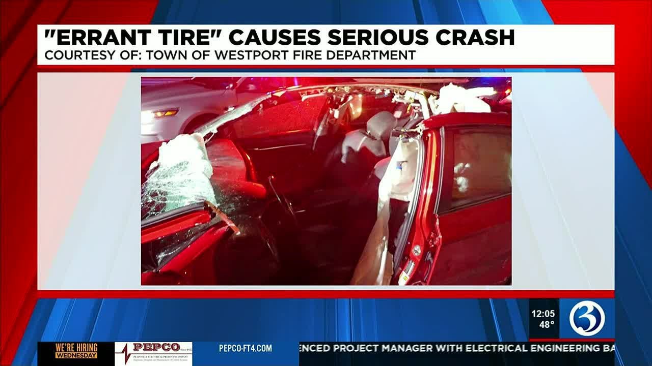 “errant Tire” Causes Serious Crash