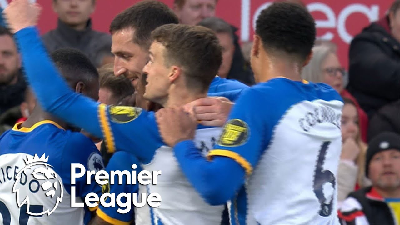 Facundo Buonanotte Gives Brighton Breakthrough V. Nottingham Forest | Premier League | Nbc Sports