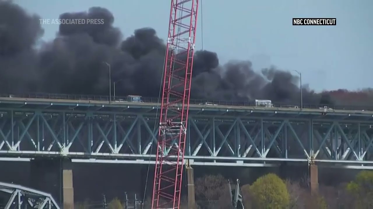 Fatal Traffic Crash Sparks Fire On Major Connecticut Highway Bridge | Ap