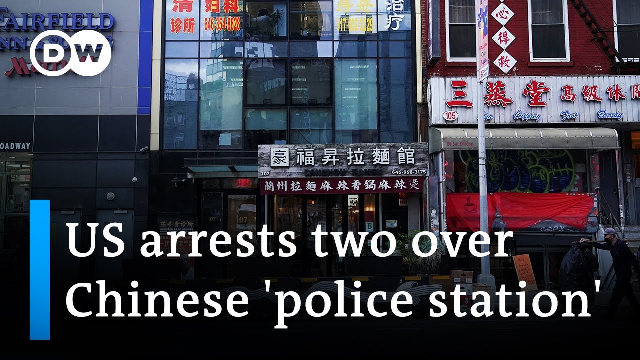 Fbi Arrests Suspects Running Chinese ‘secret Police Station’ | Dw News