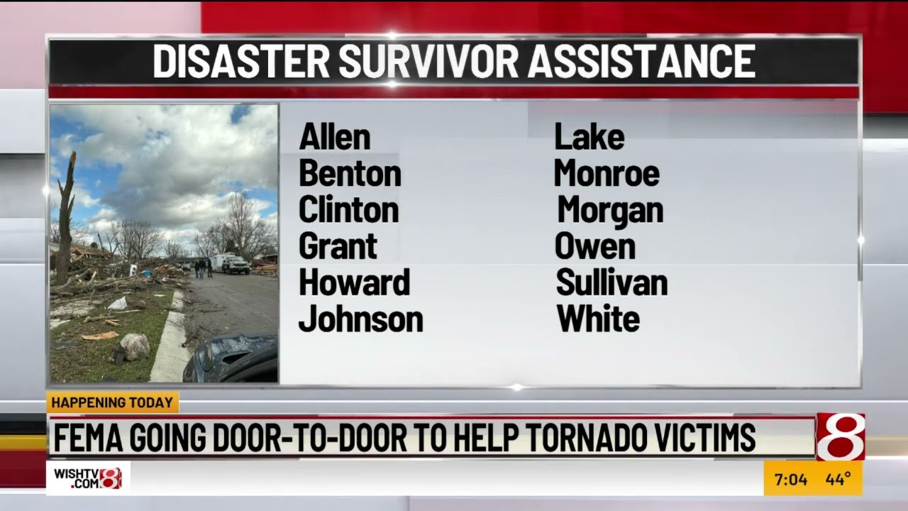 Fema Going Door To Door To Help Tornado Victims