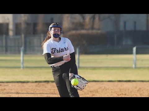 Fenwick Friars Pitcher Talia Lorenzo Celebrates Over 400 Career Strikeouts