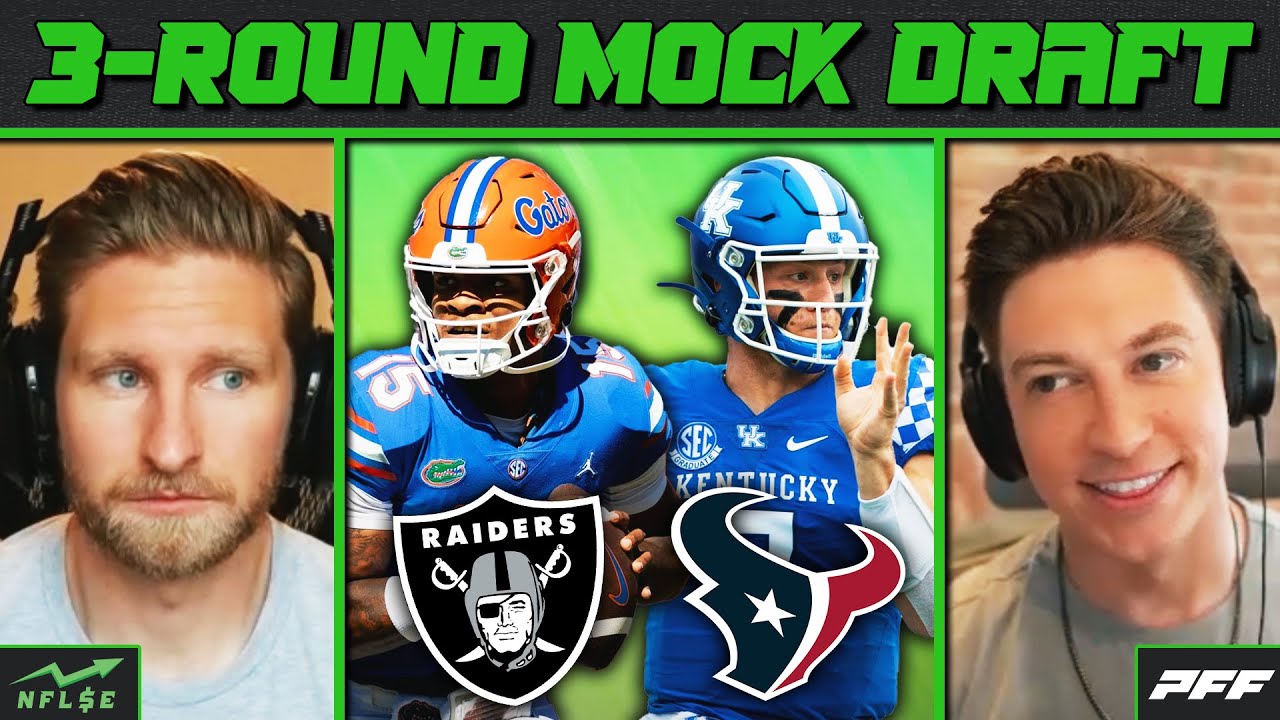 Final 3 Round 2023 Mock Draft | Nfl Stock Exchange