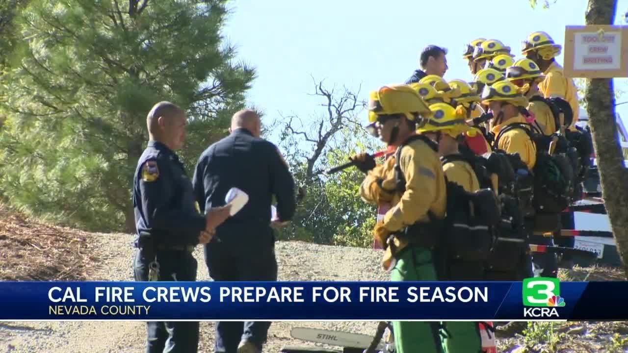 Fire Crews Perform Rigorous Drills To Get Certified Before California’s Wildfire Season Starts