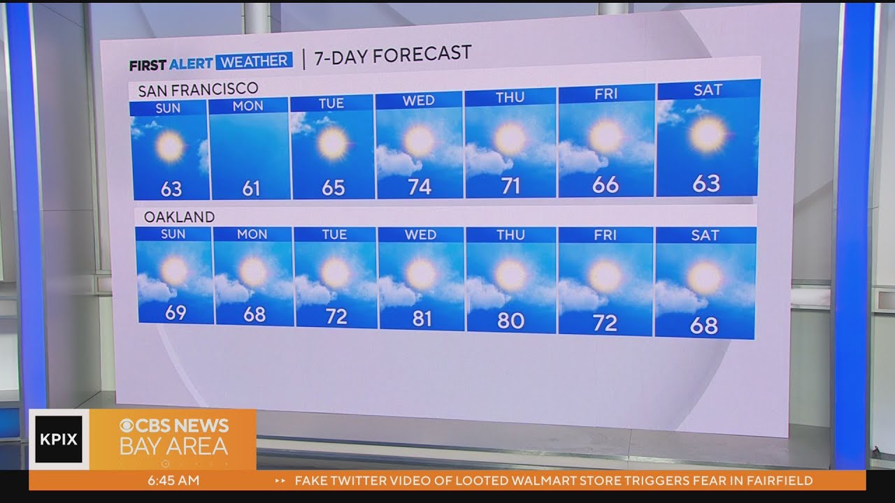 First Alert Weather Sunday Morning Forecast 4 23 23