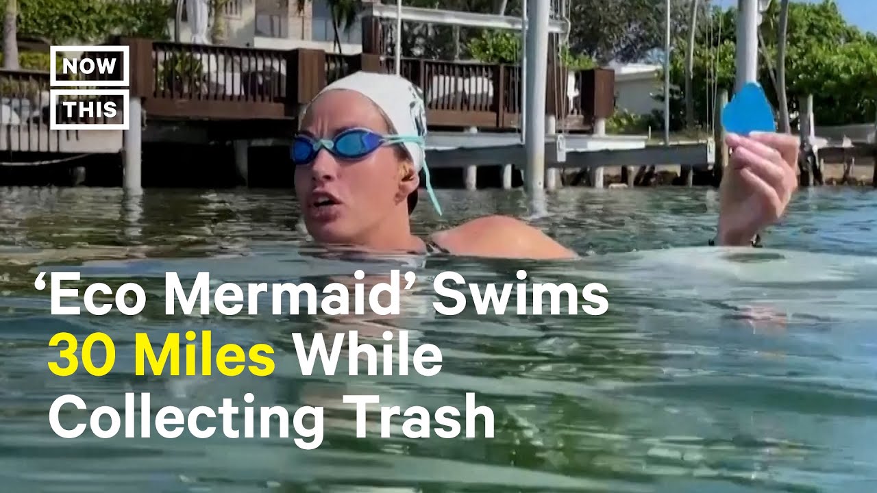 Fl ‘mermaid’ Breaks World Record While Collecting Ocean Trash