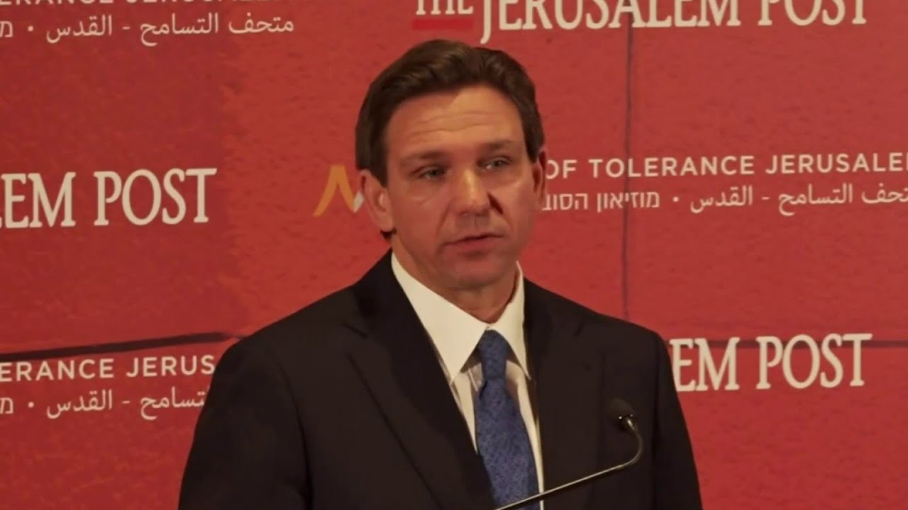 Florida Gov. Ron Desantis Responds To Disney, Says Lawsuit Is Political