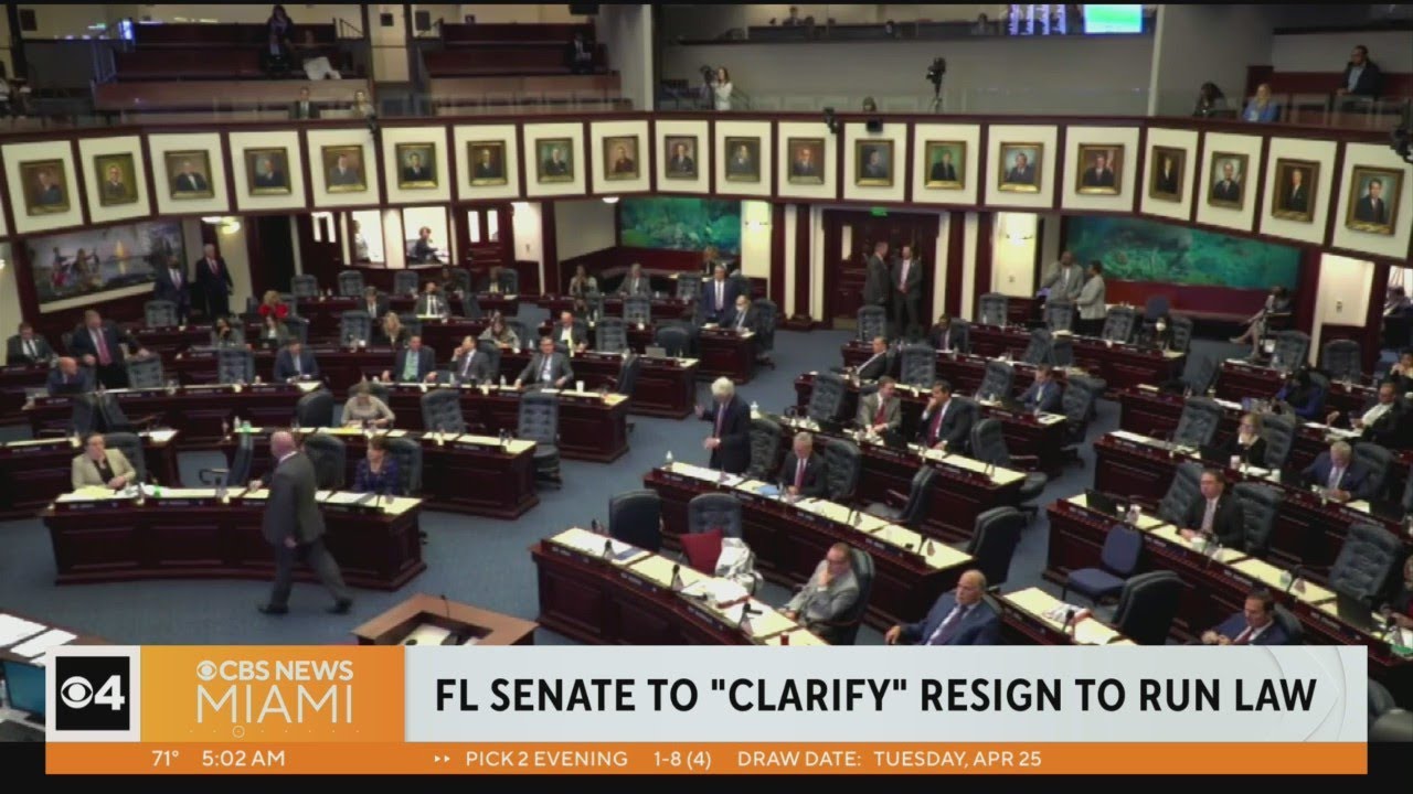 Florida Senate To “clarify” State’s Resign To Run Law