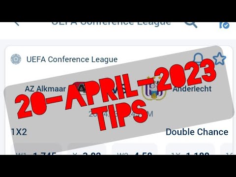 Football Betting Tips Today|20 April 2023 | #uefaconferenceleague