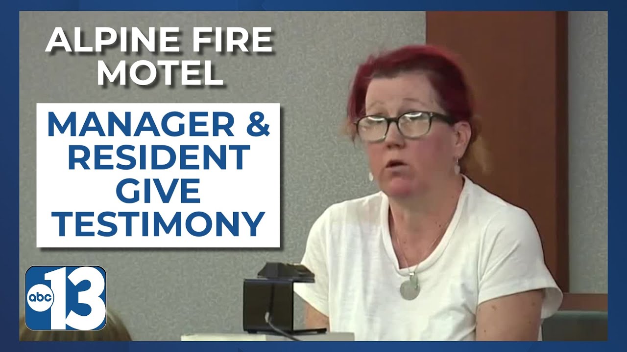 Former Alpine Motel Manager And Resident Give Testimony During Preliminary Hearing