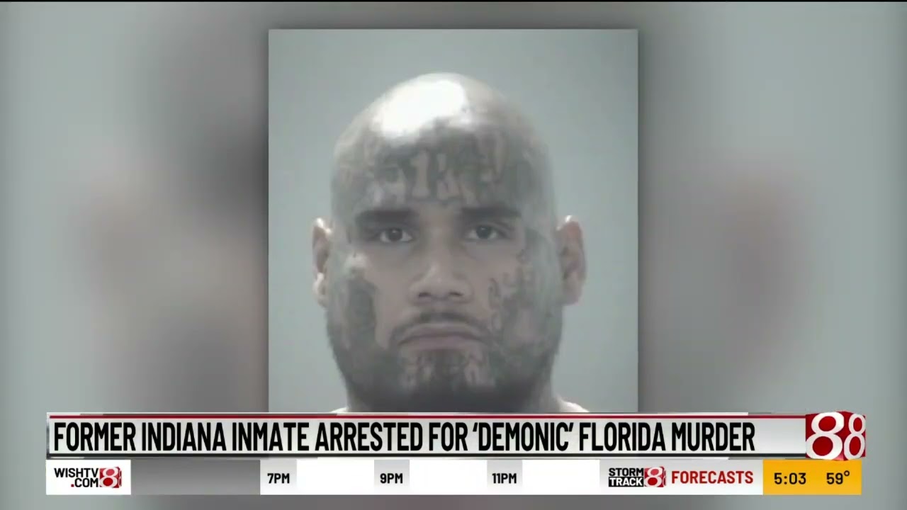 Former Indiana Inmate Arrested For Demonic Florida Murder