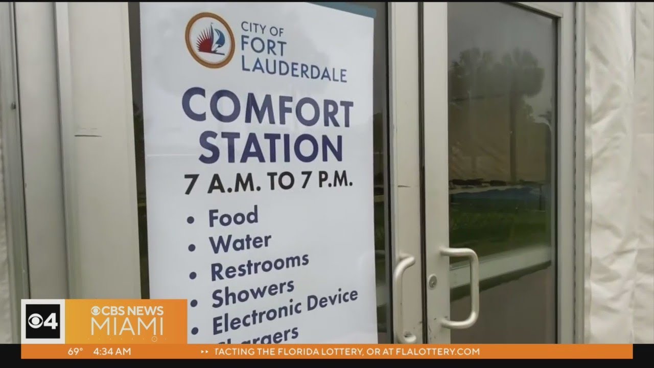 Fort Lauderdale Residents Find Help At Comfort Centers